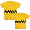 Peanuts Charlie Brown Costume Men's Adult Graphic Tee T-Shirt