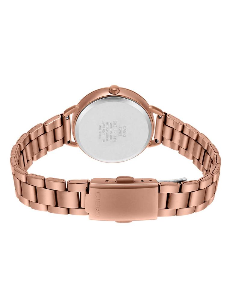 by Casio India Co Pvt 1st Mathura New Casio A1813 Gold [Imported Ltd, A-41, Floor, MCIE, Road, Delhi-110044] Watch. LTP-E415PG-1CDF Women's.