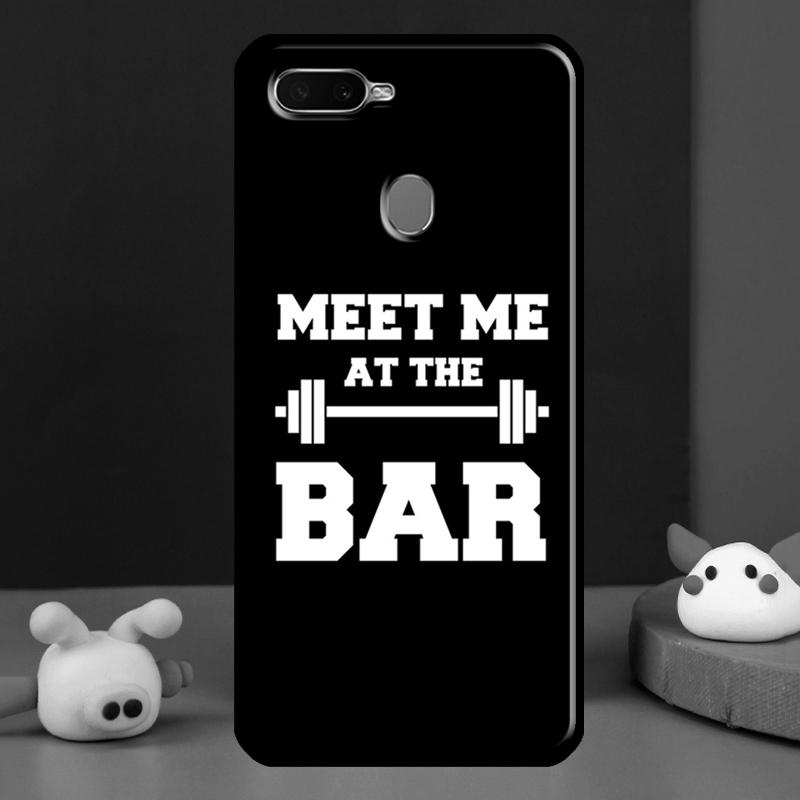 Bodybuilding Gym Fitness Case For Oppo A98 A78 A58 A15 A16 A17 A5 A9 A91 A52 A72 A76 A96 A74 A94 A54 S A57 A77 Cover