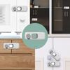 BTtime Child Lock Set of Door Drawer Cabinet Refrigerator Easy Opening and Baby Tamper Injury Earthquake Prevention 5, Locks, Locks, Locks, Locks,