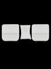Zhiji S7 Rear Seat Anti-Kick Mat - Anti-Dirt Protection Pad for Car Interiors