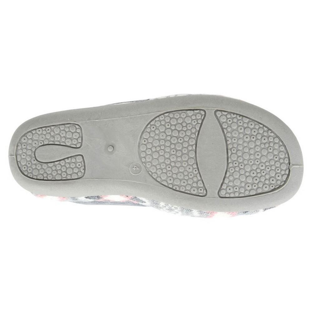 Sleepers Womens/Ladies Janine Knitted Slippers