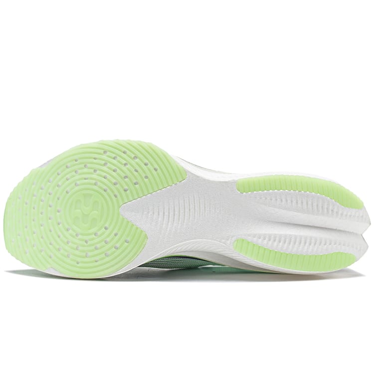 Li Ning Feidian 3 Ultra Versatile Cushioning Slip Resistant Low Top Running Shoes Unisex Light Neon Green ARMT033-5