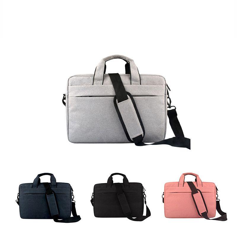 Fashion Light Laptop Bag With Single Shoulder Strap In Premium Anti-scratch Oxford Material