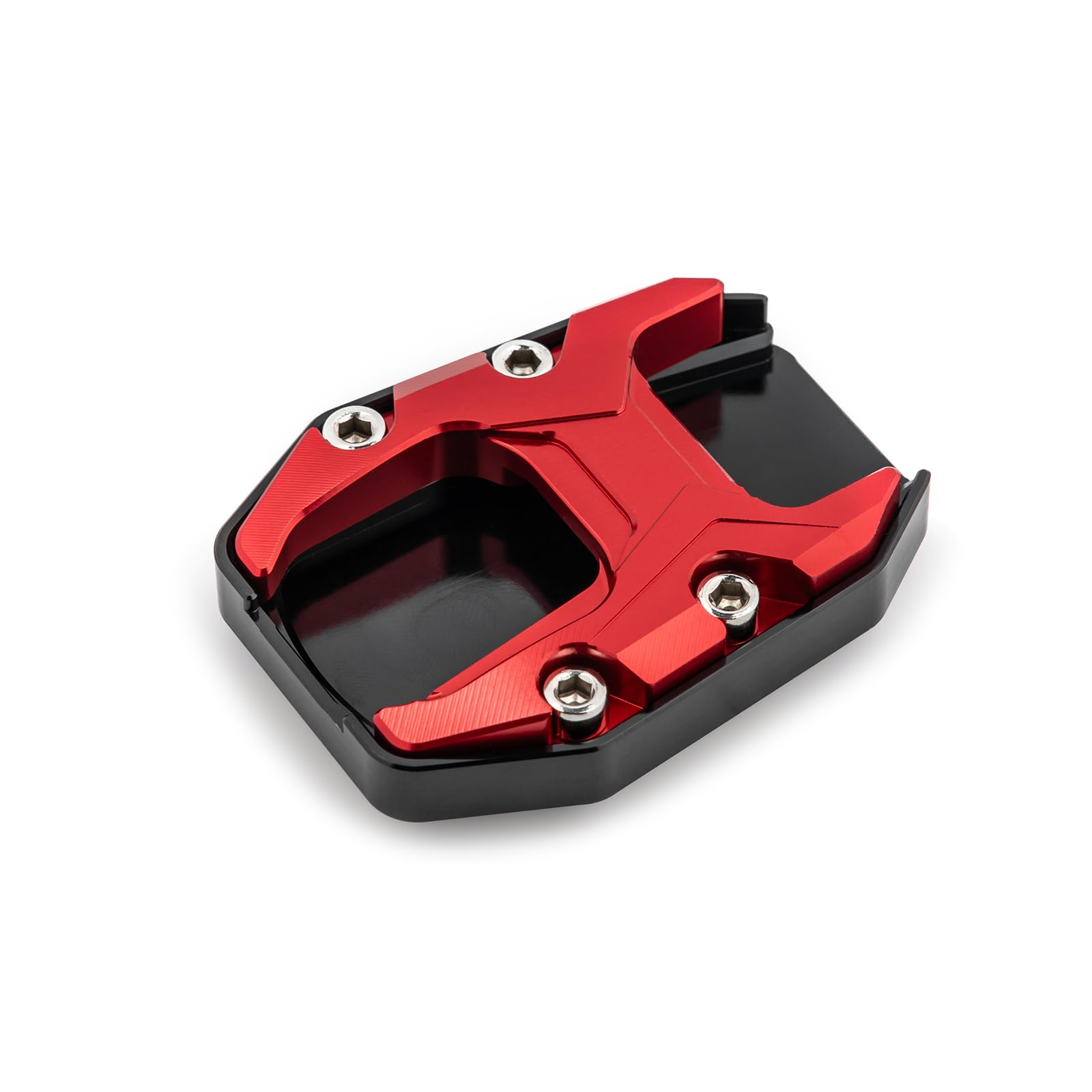 

Entrotech Side Stand Plate for PCX160 LEAD125 Side Stand Expansion Plate Kickstand Extension Aluminum Alloy Wide Type Kickstand Amplifier (Red) красный