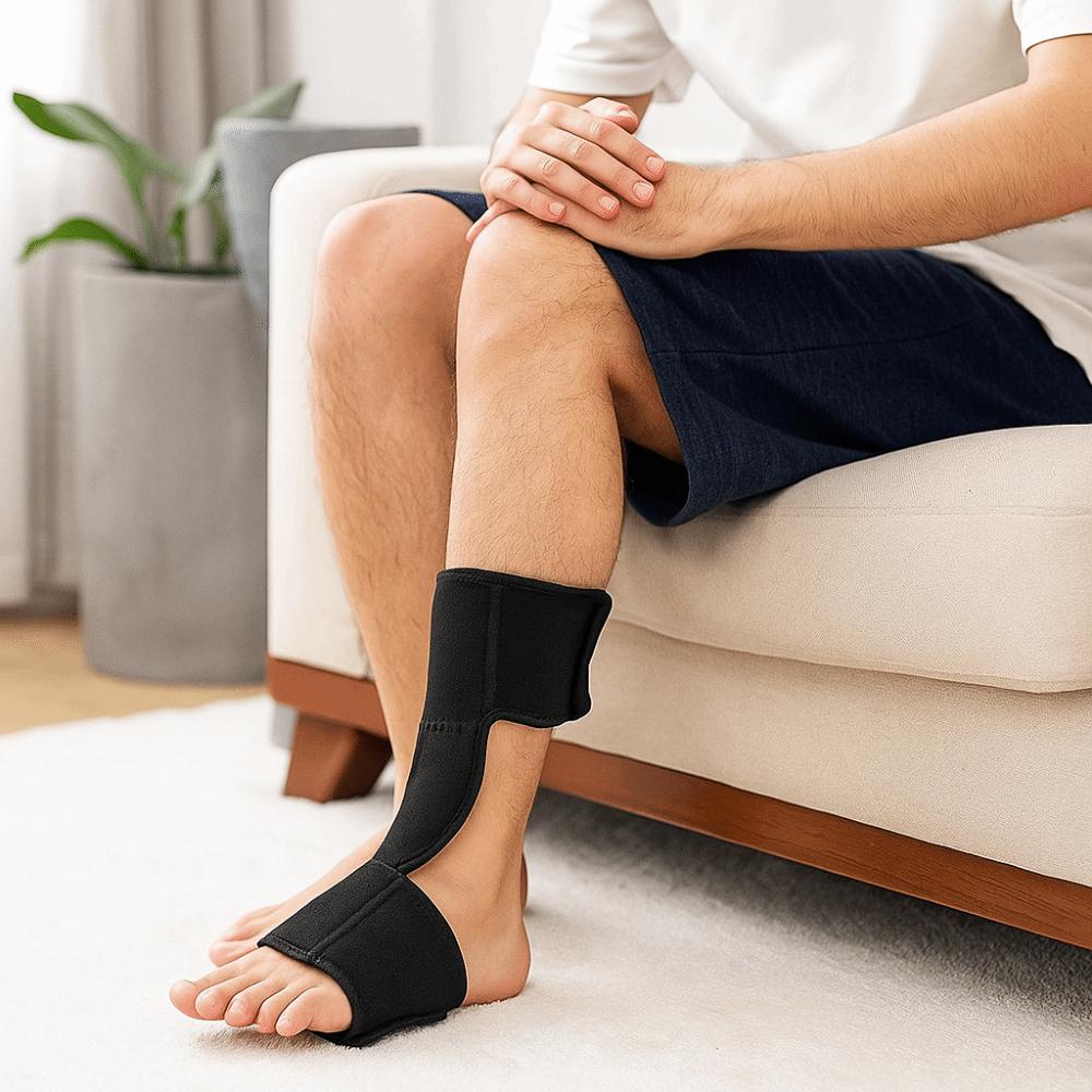 Regulacja Orteza Ortopedyczna na Opadaającą Stopę z Podparciem z Aluminiową Szyną Orteza na Opadaającą Stopę Unisex