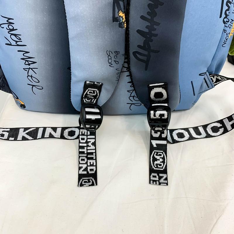 Large Capacity Student Schoolbag Unisex Printed Backpack