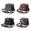 Insulated Cooler Bag 10L Collapsible Waterproof Picnic Bag Foldable Cool Bag With Carrying Straps For Camping Picnic