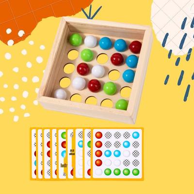 Holz Fingerroller Spielzeug für Kinder: Konzentration, Logik und Feinmotorik fördern
