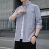 RED DRAGONFLY Men's 2026 Casual Solid Long-Sleeve Shirt