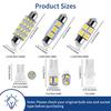 42 Pieces Interior Car Lights Er Bright White Dome Map Tail Cab Lights Bulb Kit Set DE3175 T10 31mm 41mm 194 LED Bulb for Your