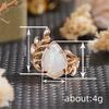 Cute White Fire Opal Stone Water Drop Rings For Women Gold Color Engagement Wedding Jewelry