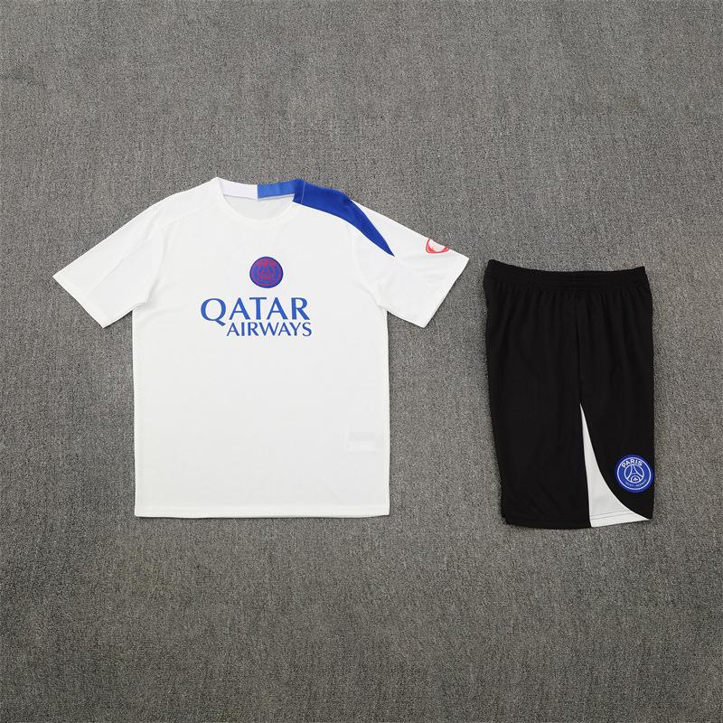Brasile Arsenal Parigi Real Madrid Barcellona Spagna Chelsea Tuta da Allenamento Maglie da Calcio per Adulti Maniche Corte