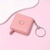 Portable 1pc 59-Inch Mini Retractable Tape Measure for Body, Sewing & Crafts Durable Double Scales, with Keychain Hole
