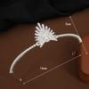 Simple Design Wedding Bride Crown Crystal Rhinestone Princess Crown  Wedding Ceremony