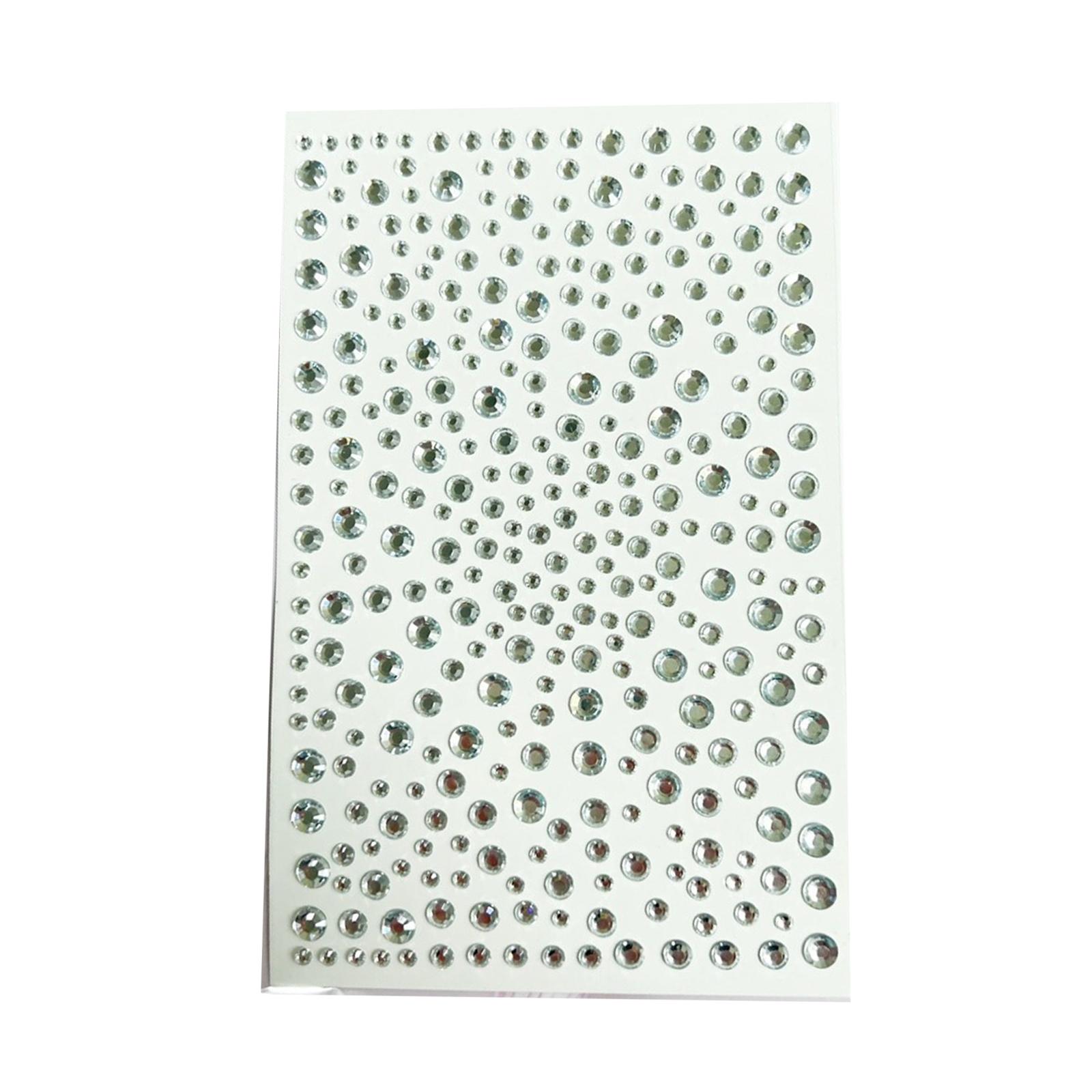 

Наліпки з лицьовими стразами для фотосесій Легко наносити та знімати Кристали Декалі Самоклеючі Лицьові Стрази Перли 8