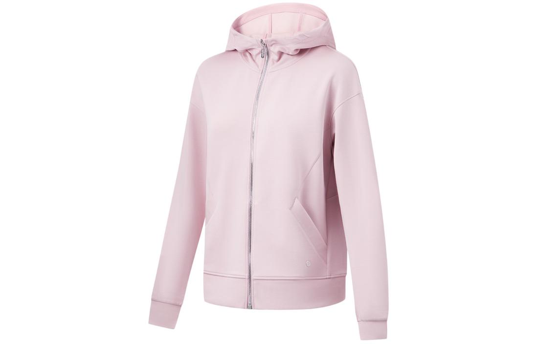 Li Ning Fitness Series Sweatshirt Women s Lotus Red Purple AWDU112-5 S