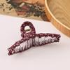 Fashion Simple Retro Bouguer Cross Hairpin Geometric Irregular Shark Clip Female Elegant French Hairpin Jewelry Female Trend
