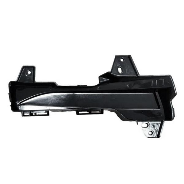 Black ABS Left Fog Light Frame (No Holes) for Tesla