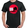 WOLF T-SHIRT, Japan Japanese Werewolf Car Flag Wolverine Alpha Male Mens Tee Top Unisex T-Shirt