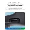For Zeekr 001 009 X 007 7X 2021-2026 Suede Sunglasses Holder Car Glasses Storage Box Interior Modified Upgrade Parts