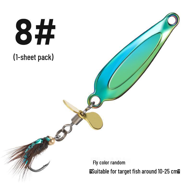 Micro Sequins Casting Iron Fly Fishing Hook Set for Minnows, White Stripes, Crucian Carp, and Freshwater Fish Lures