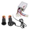 Brush Motor Speed Controller DC36V 800W Speed Regulator Module with Turn Handle for Electric Bicycle Scooter Mower
