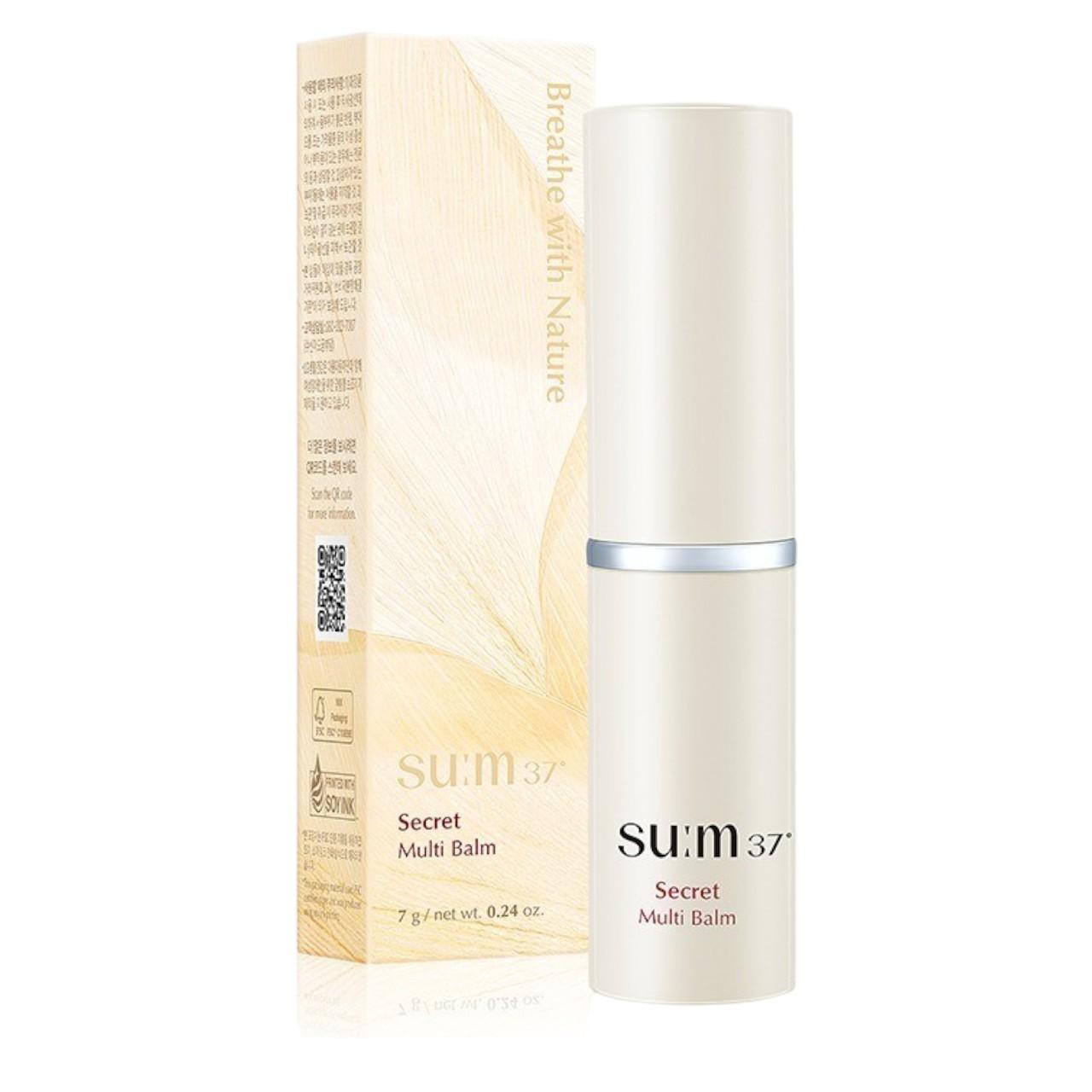 SU:M37 Secret Multi Balm 7g - Anti-Aging Wrinkle Care & Hydrating Glow Stick for Face & Neck