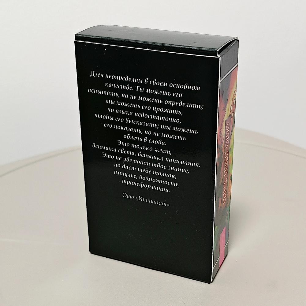 10.3*6cm Osho Zen Tarot Deck: The Transcendental Game of Zen 78 Pcs Tarot Cards In Russian Language