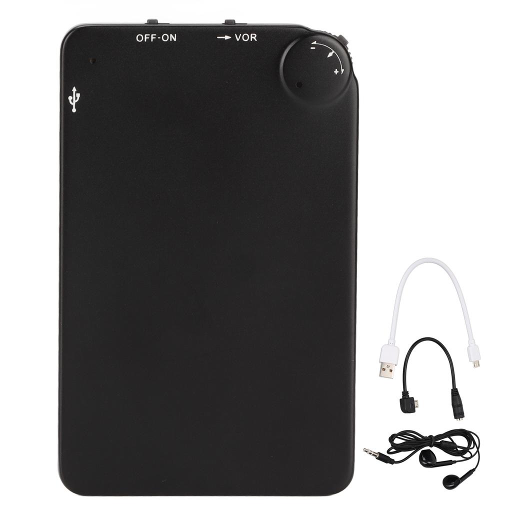 Voice Activated Recorder Portable Adjustable Noise Reduction Sound Recording Device for Meetings and Studies Neutral