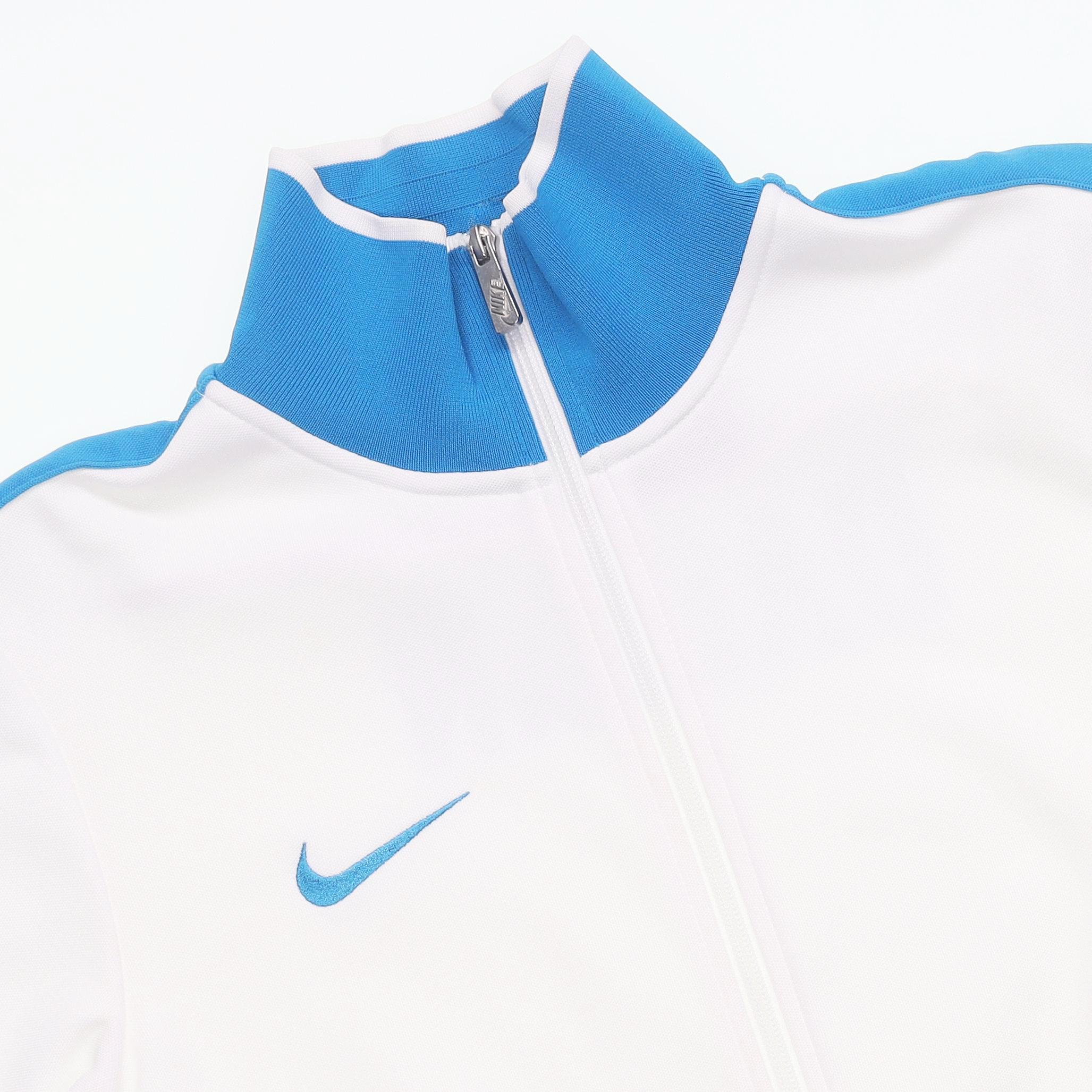 Nike Dalian People N98 спортивная куртка с длинным рукавом унисекс куртка белая — фото 3