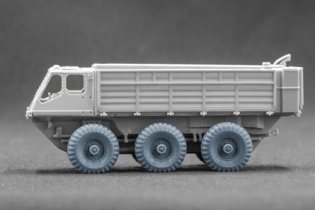 Alvis FV622 Stalwart Wheel Set Plastic Model Parts SCXWM72004S Scale-X 1/72 Mk.2 Weight-Deformed (7 Pieces) (Ace) (Military Vehicle)