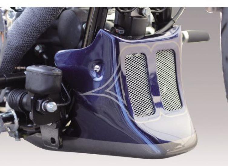 

Kijima Motorcycle Bike Parts Chin Spoiler Kit FXSB FRP Black Gel Coat HD-03462