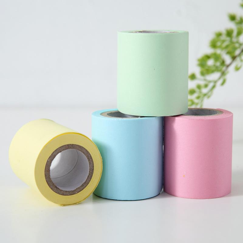 Creative Tape-Style Sticky Notes Tearable Paper Core Rolls 5.8m Long Durable Strong Convenient For Office And School Supplies
