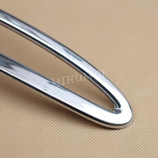 For 2016- Mercedes GLC X253 Chrome Rear Fog Light Cover Trims