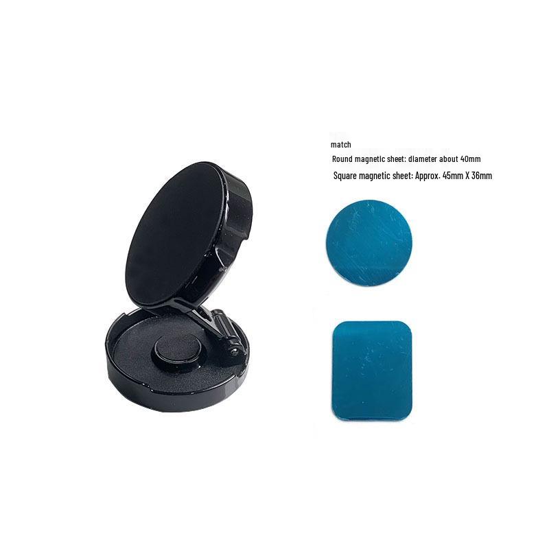 Magnetic Car Phone Holder: Strong, Foldable, Rotatable, with Customizable Logo чёрный