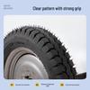 26-Inch Heavy-Duty Inflatable Tires for Two-Wheel Construction Site Wheelbarrow and Trailer Undercarriage