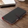 For iPhone 17 Pro Max Stand Case Litchi Texture Genuine Cow Leather Wallet Phone Cover RFID Blocking