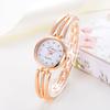 2022 Salg Dame Klokker Mote Dame Unisex rustfritt stål Luksus Rhinestone Quartz Armbåndsur Relogio Feminino