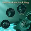 Vibrating Ring, Ring Vibrator with 10 Vibration Patterns, Silicone Adult Sex Toys, Female Couple G-spot Clitoral Vibrator, Adult Sex Toys