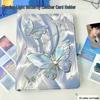 PU Leather Dog A5 Four-Grid Detachable Card & Photo Storage Album Binder