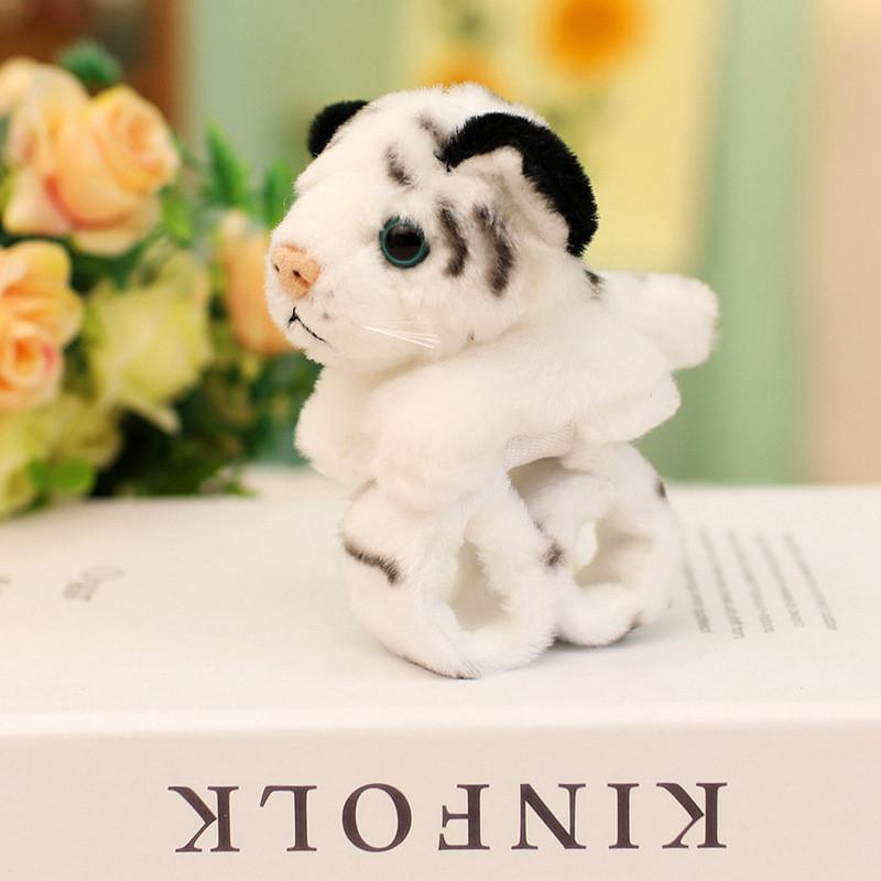 Adorable Cartoon Animal Plush Tiger Tail Claw Gloves For Kids Performance Playtime