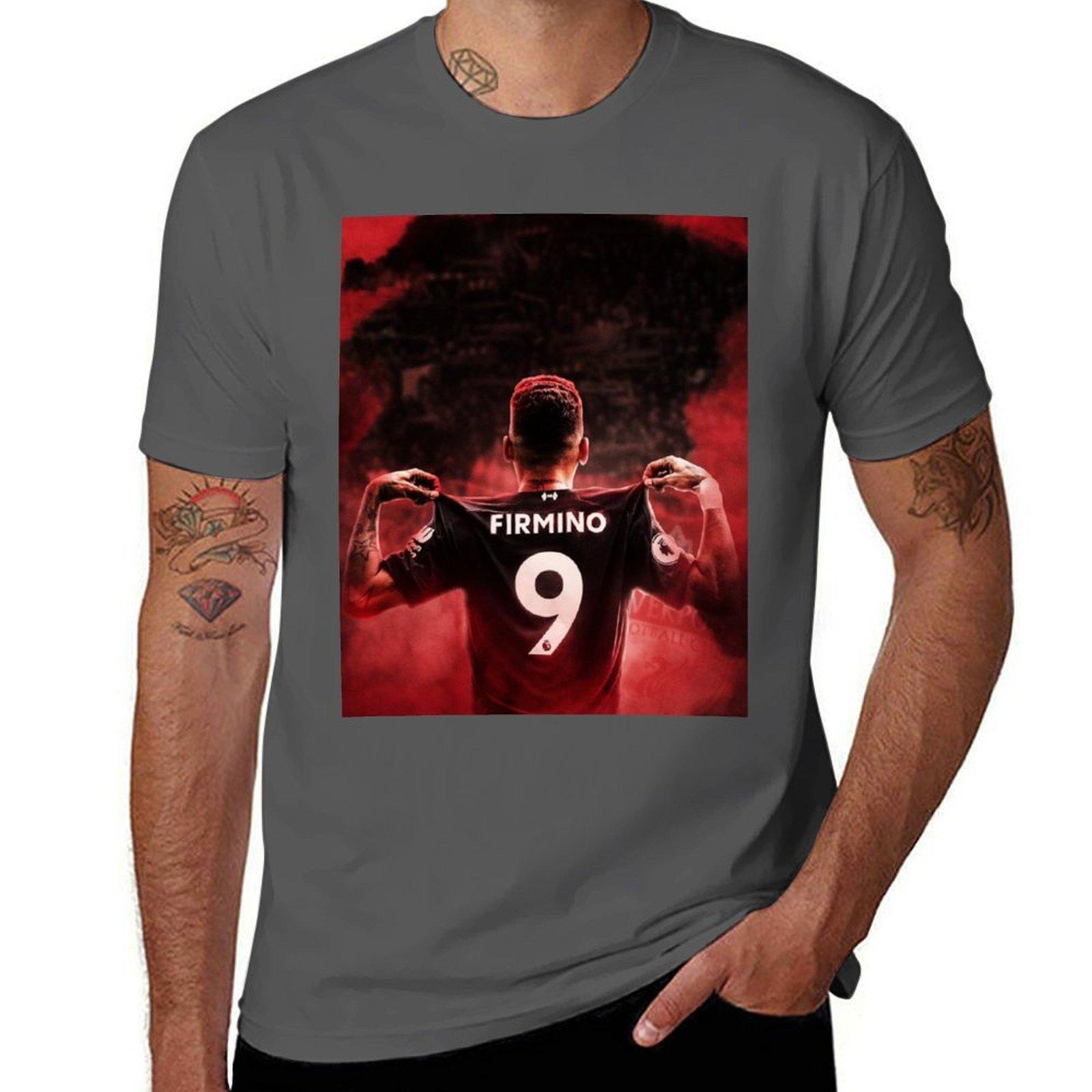 

Roberto Firmino T-Shirt t shirts for man cotton funny t shirt man plain T-Shirt 4XL
