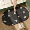 Clearance Home American Retro Diatom Mud Floor Mat Carpet Home Entry Toilet Rub Foot Absorbent Mat Entrance Kitchen