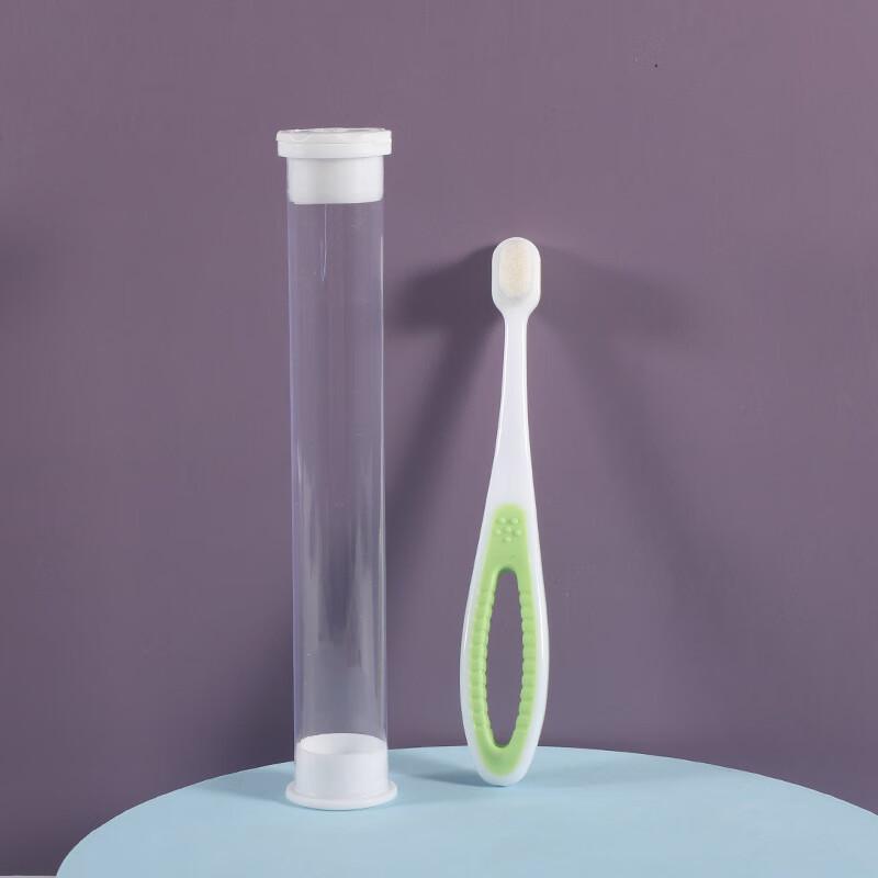 SaJie Weiche Borsten Hohl Kinderzahnbürste (2er-Pack)