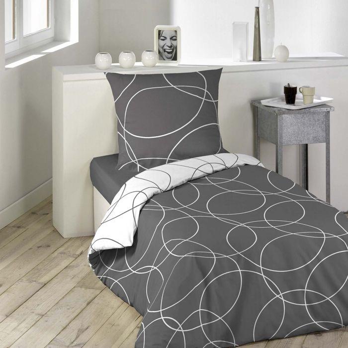 Parure 2 P. 140 X 200 Cm Microfibre Imprimee Allover Elton