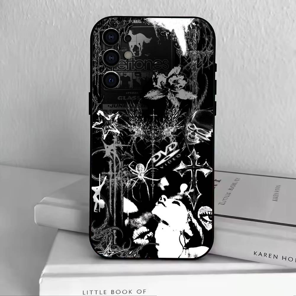 Gothic Sigilism Cross Phone Case For Samsung S25,S24,S21,S22,S23,S30,Ultra,S20,Plus,Fe,Soft Silicone Black Cover