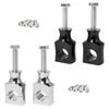 Motorcycle Handlebar Risers for 7/8" 1'' Handlebar Universally Handlebar Risers Clip Extension Adapter Extender