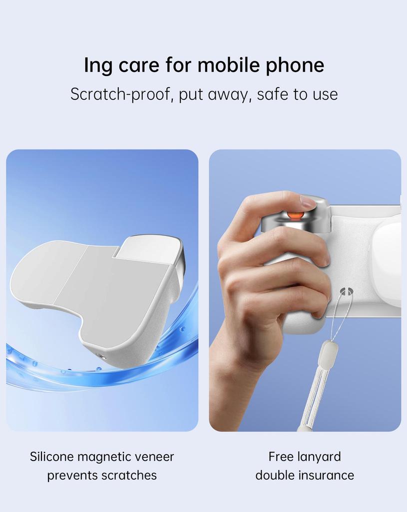 K02 Magnetic Bluetooth Selfie Stick with Fill Light - Multi-functional Portable Photography Handle