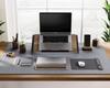 FENGE Laptop PC Tablet Fits up to Aluminum and Wood Ergonomic G03A1064D Stand, Stand, Stand, 17-inch Laptops, Construction, 30° Angle, Non-Slip,